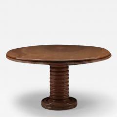 Charles Dudouyt Mangiarotti Charles Dudouyt insp Postmodern Marble Dining Table in Earthy Tones - 3419296