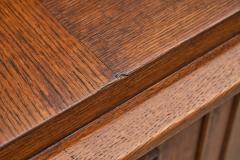 Charles Dudouyt Oak Sideboard in the manner of Charles Dudouyt France 1940s - 4555933