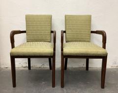 Charles Dudouyt Pair Charles Dudouyt Oak Armchairs - 2802032