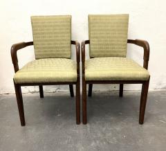 Charles Dudouyt Pair Charles Dudouyt Oak Armchairs - 2802041