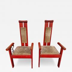 Charles Dudouyt Pair Of Continental Modernist Chairs - 4194662