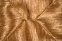 Charles Dudouyt Pair of Straw Armchairs in the manner of Charles Dudouyt Europe ca 1940s - 4244414
