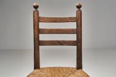 Charles Dudouyt Set of Six Dining Chairs in the manner of Charles Dudouyt France Mid 20th C - 4617084