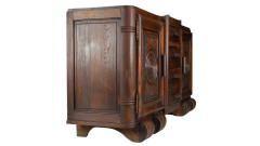Charles Dudouyt Stunning 1930s Charles Dudouyt brutalist sideboard - 2978011