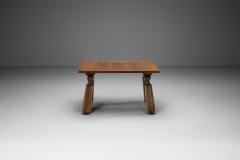 Charles Dudouyt Wooden Coffee Table in the manner of Charles Dudouyt France Early 20th Century - 4332963