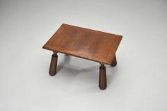 Charles Dudouyt Wooden Coffee Table in the manner of Charles Dudouyt France Early 20th Century - 4332965