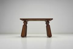 Charles Dudouyt Wooden Coffee Table in the manner of Charles Dudouyt France Early 20th Century - 4332967