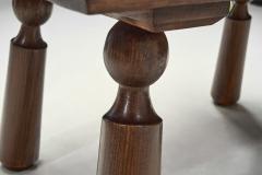 Charles Dudouyt Wooden Coffee Table in the manner of Charles Dudouyt France Early 20th Century - 4332968