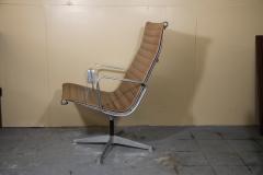 Charles Eames Charles Eames Aluminum Group Lounge Chair and Rare Ottoman - 812168