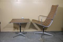 Charles Eames Charles Eames Aluminum Group Lounge Chair and Rare Ottoman - 812170