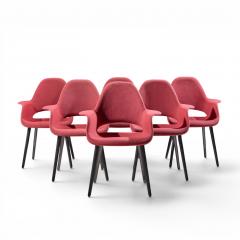 Charles Eames Charles Eames Eero Saarinen for Vitra Organic Dining Chairs Set of 6 - 4639146