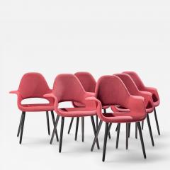 Charles Eames Charles Eames Eero Saarinen for Vitra Organic Dining Chairs Set of 6 - 4639364