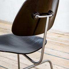 Charles Eames Charles Eames Set of 4 Black DCM Chairs 40s - 3282763