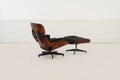 Charles Eames Charles Eames for Herman Miller Lounge Chair and Ottoman in Rosewood 1960c  - 4505500