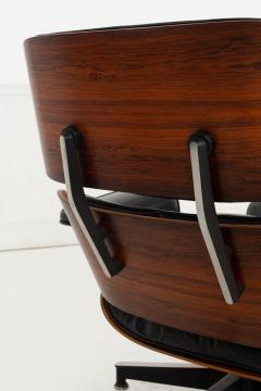 Charles Eames Charles Eames for Herman Miller Lounge Chair and Ottoman in Rosewood 1960c  - 4505504