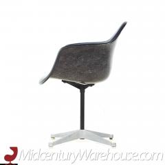 Charles Eames Charles Eames for Herman Miller Mid Century Upholstered Shell Office Chair - 3695504