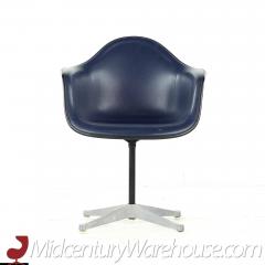 Charles Eames Charles Eames for Herman Miller Mid Century Upholstered Shell Office Chair - 3695536