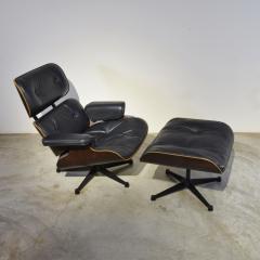 Charles Eames Charles Eames lounge chair ottoman Herman Miller 1970s - 4095860