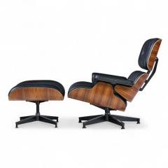Charles Eames Charles and Ray Eames for Herman Miller Tall Walnut Lounge Chair and Ottoman - 4410719