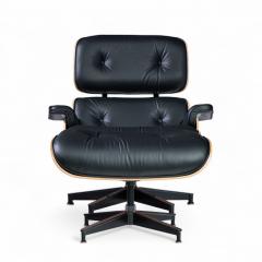 Charles Eames Charles and Ray Eames for Herman Miller Tall Walnut Lounge Chair and Ottoman - 4410721