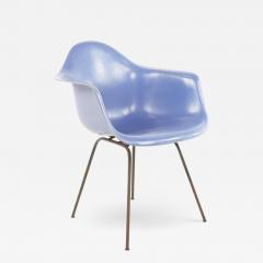 Charles Eames Eames For Herman Miller Mid Century Blue Fiberglass Shell Chair - 2584544