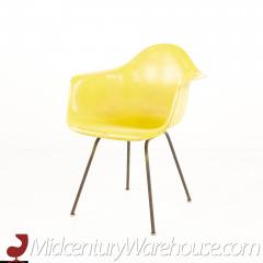Charles Eames Eames For Herman Miller Mid Century Yellow Fiberglass Shell Chair - 2579874