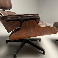 Charles Eames Herman Miller Mid Century Modern Eames Lounge Chair Ottoman USA 1960s - 3477396