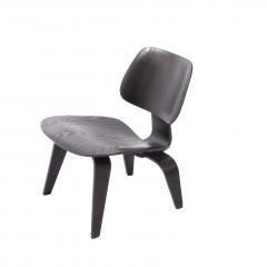 Charles Eames LCW early Charles Eames easy chair original analine black - 1013429