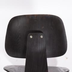 Charles Eames LCW early Charles Eames easy chair original analine black - 1013434