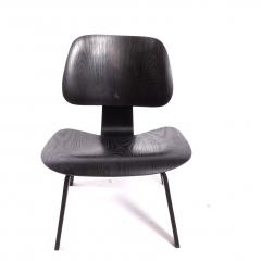 Charles Eames LCW early Charles Eames easy chair original analine black - 1013435