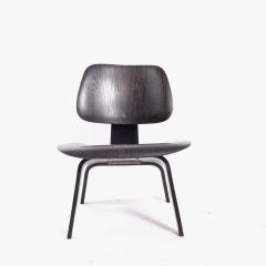 Charles Eames LCW early Charles Eames easy chair original analine black - 1013437