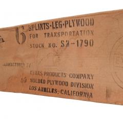 Charles Eames Original Box Charles Eames Leg Splints for Evans Plywood Division - 841151