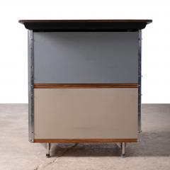 Charles Eames Rare Charles Ray Eames Walnut ESU EDU Desk Model D 20N for Herman Miller 50s - 4750105