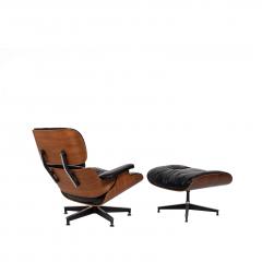 Charles Eames Rosewood Lounge Chair and Ottoman 670 671 by Charles Eames for Herman Miller - 1254616