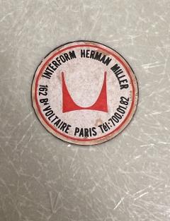 Charles Eames Series of six chairs by Charles Eames Editions Herman Miller USA circa 1961 - 4433415