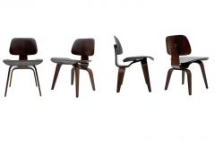 Charles Eames Set of 4 Mid Century Modern Dining Chairs by Charles Eames for Herman Miller - 2831963