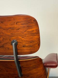 Charles Eames Vintage 2nd Generation Eames Lounge Chair Ottoman in Brazilian Rosewood - 4089840