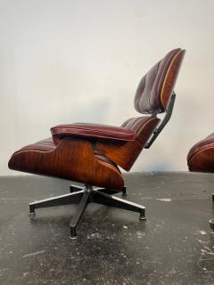 Charles Eames Vintage 2nd Generation Eames Lounge Chair Ottoman in Brazilian Rosewood - 4089845