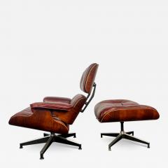 Charles Eames Vintage 2nd Generation Eames Lounge Chair Ottoman in Brazilian Rosewood - 4090672