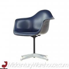 Charles Eames for Herman Miller Mid Century Upholstered Shell Office Chair - 3695491