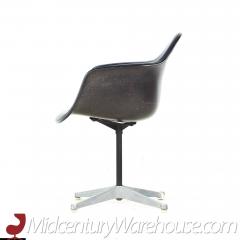 Charles Eames for Herman Miller Mid Century Upholstered Shell Office Chair - 3695492