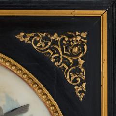 Charles Ernest Mariotte Pair of large floral porcelain plaques by Mariotte 1876 1877 - 3667398