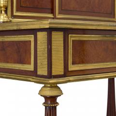 Charles Guillame Winckelsen Antique Louis XVI style mahogany and ormolu bonheur du jour by Winckelsen - 3568799