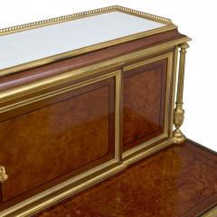 Charles Guillame Winckelsen Antique Louis XVI style mahogany and ormolu bonheur du jour by Winckelsen - 3568800