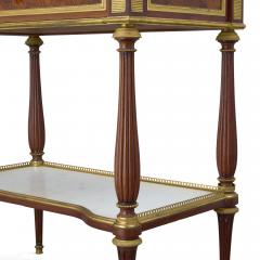 Charles Guillame Winckelsen Antique Louis XVI style mahogany and ormolu bonheur du jour by Winckelsen - 3568842