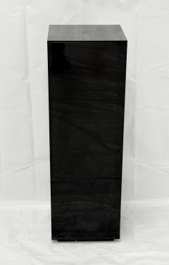 Charles Hollis Charles Hollis Jones Signed 1978 Smoked Lucite Pedestal Display Column - 4725799