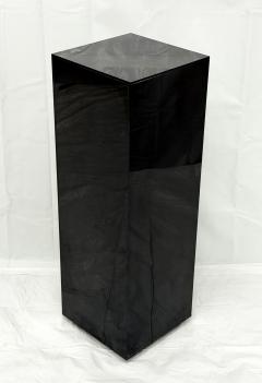 Charles Hollis Charles Hollis Jones Signed 1978 Smoked Lucite Pedestal Display Column - 4725802