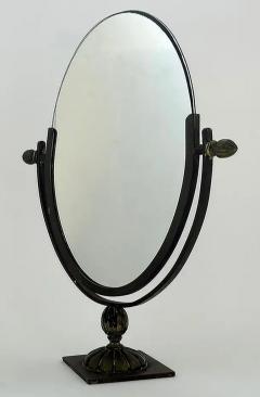 Charles Hollis Jones Charles Hollis Jones Brass Vanity Dressing Tabletop Mirror Double Sided 1960s - 3946571