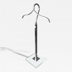 Charles Hollis Jones Charles Hollis Jones Chrome and Lucite Gentlemans Valet Stand - 85985