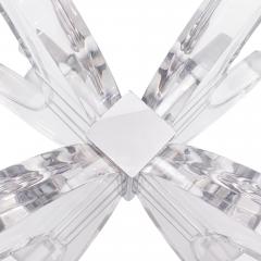 Charles Hollis Jones Charles Hollis Jones Lucite Pedestal Table - 4718732
